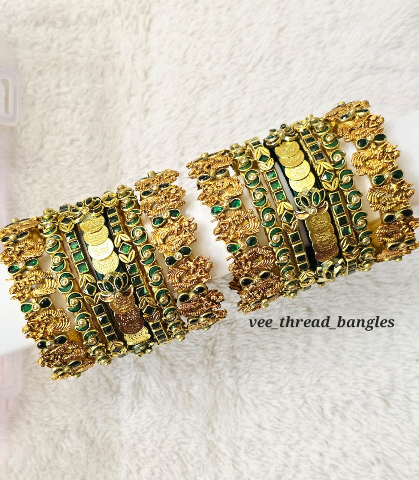 Dark Green Radha Bridal Set