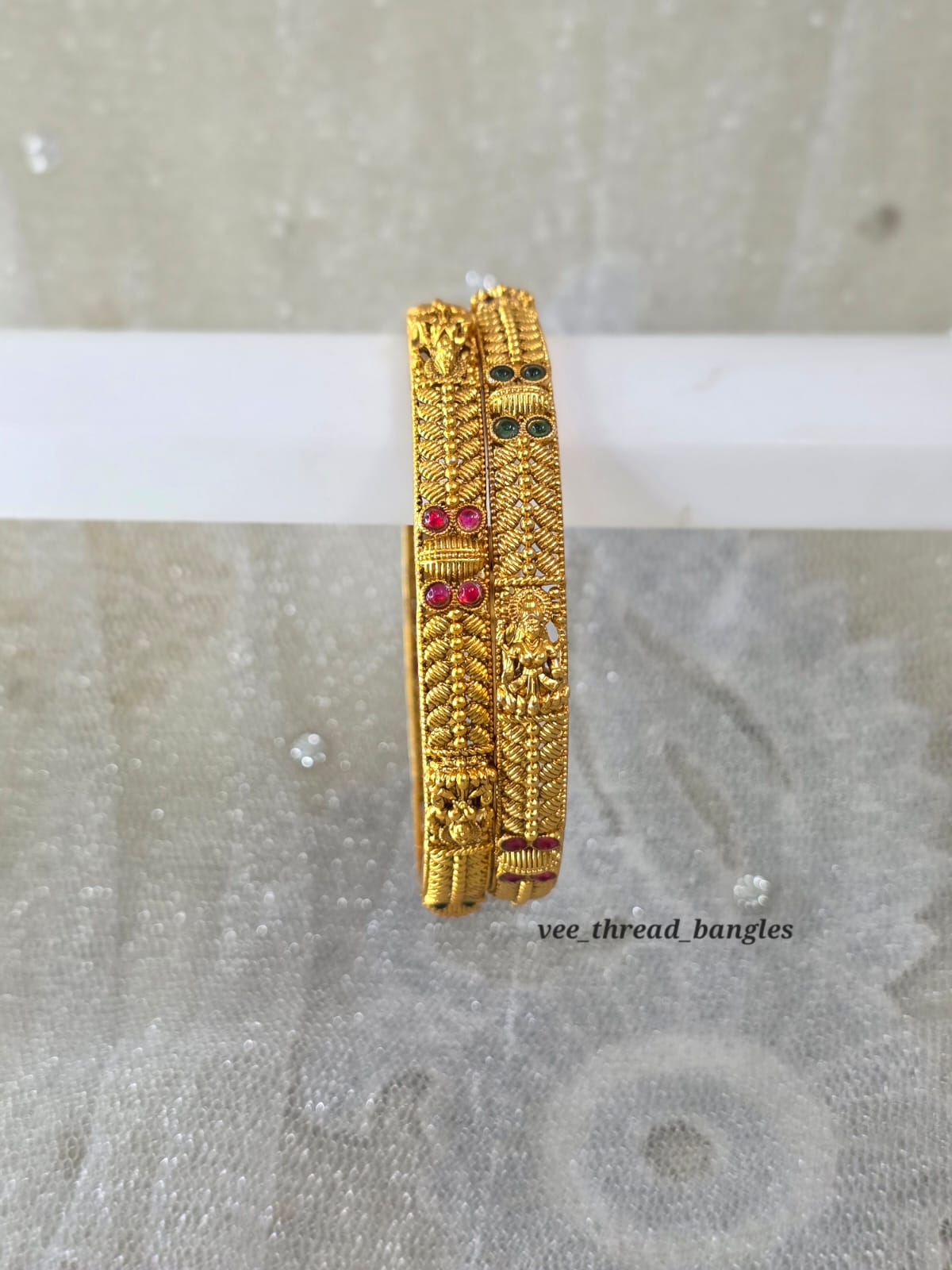 Lakshmi metal 2 bangles (Metal bangles)