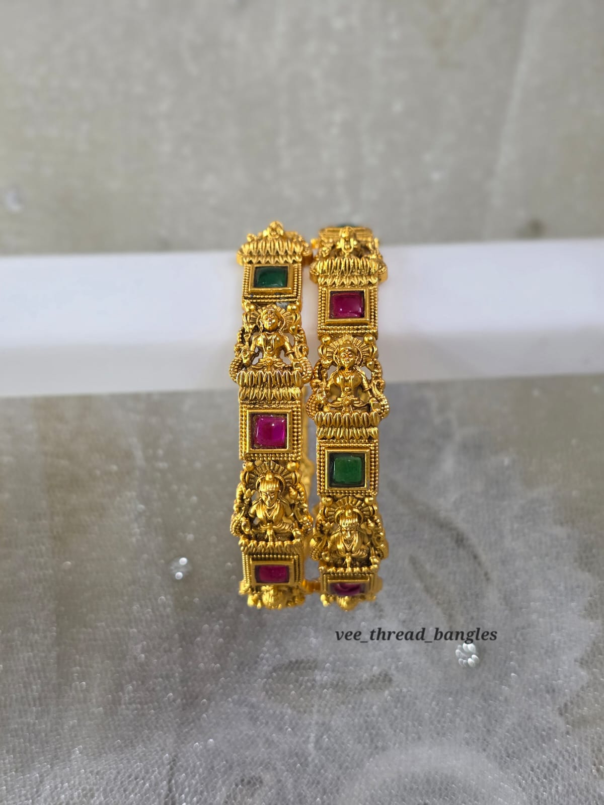 Lakshmi Antique Metal Bangles (Metal bangles)