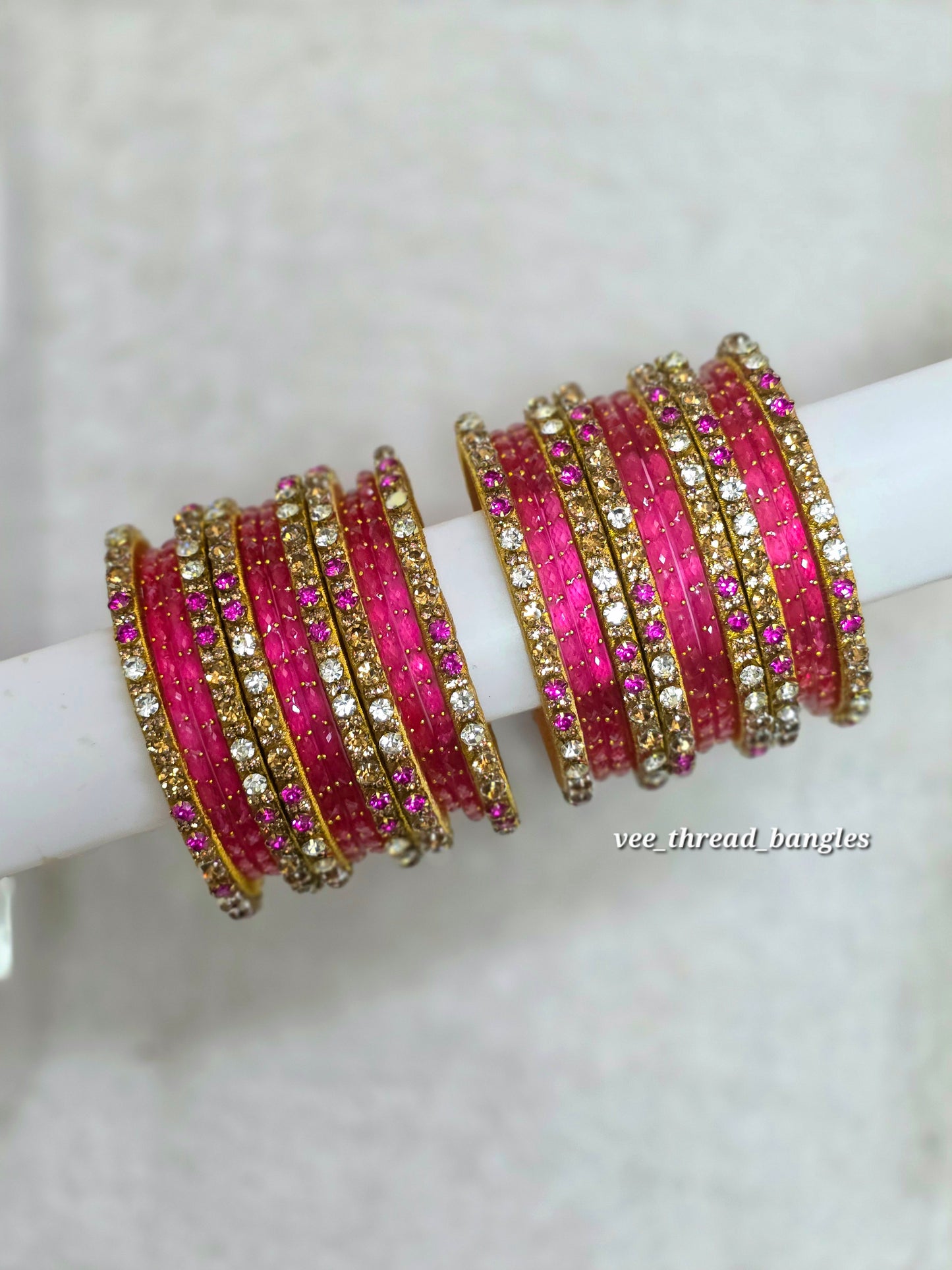 Unique Crystal Stones Bangles (Budget Friendly Bangles)