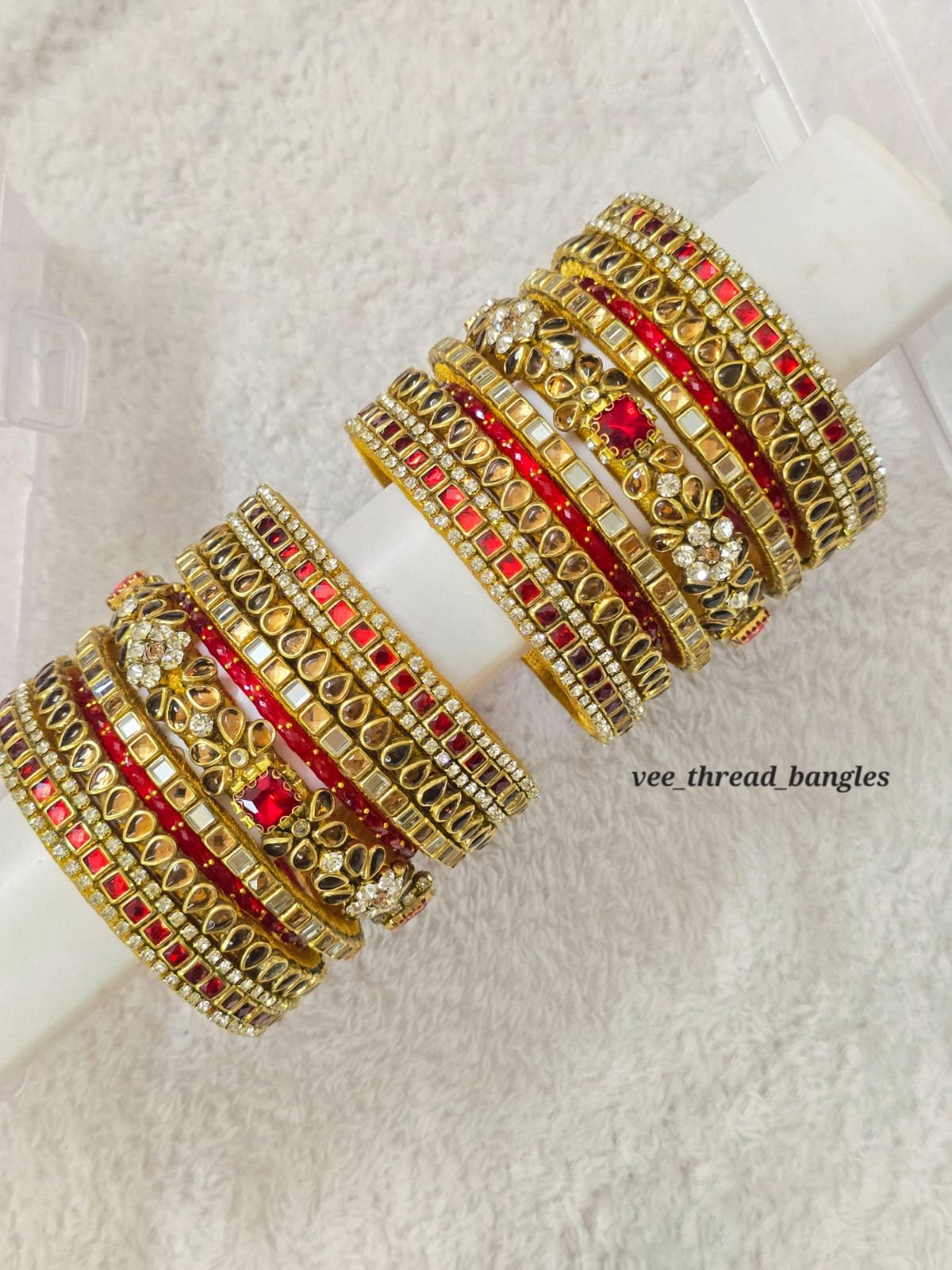 Beautiful Red with Golden set