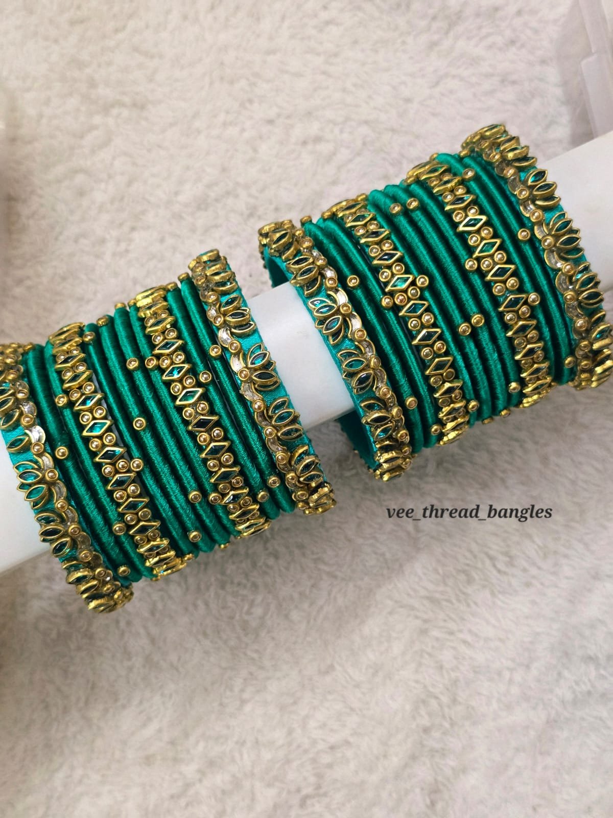 Peacock Green Bridal set