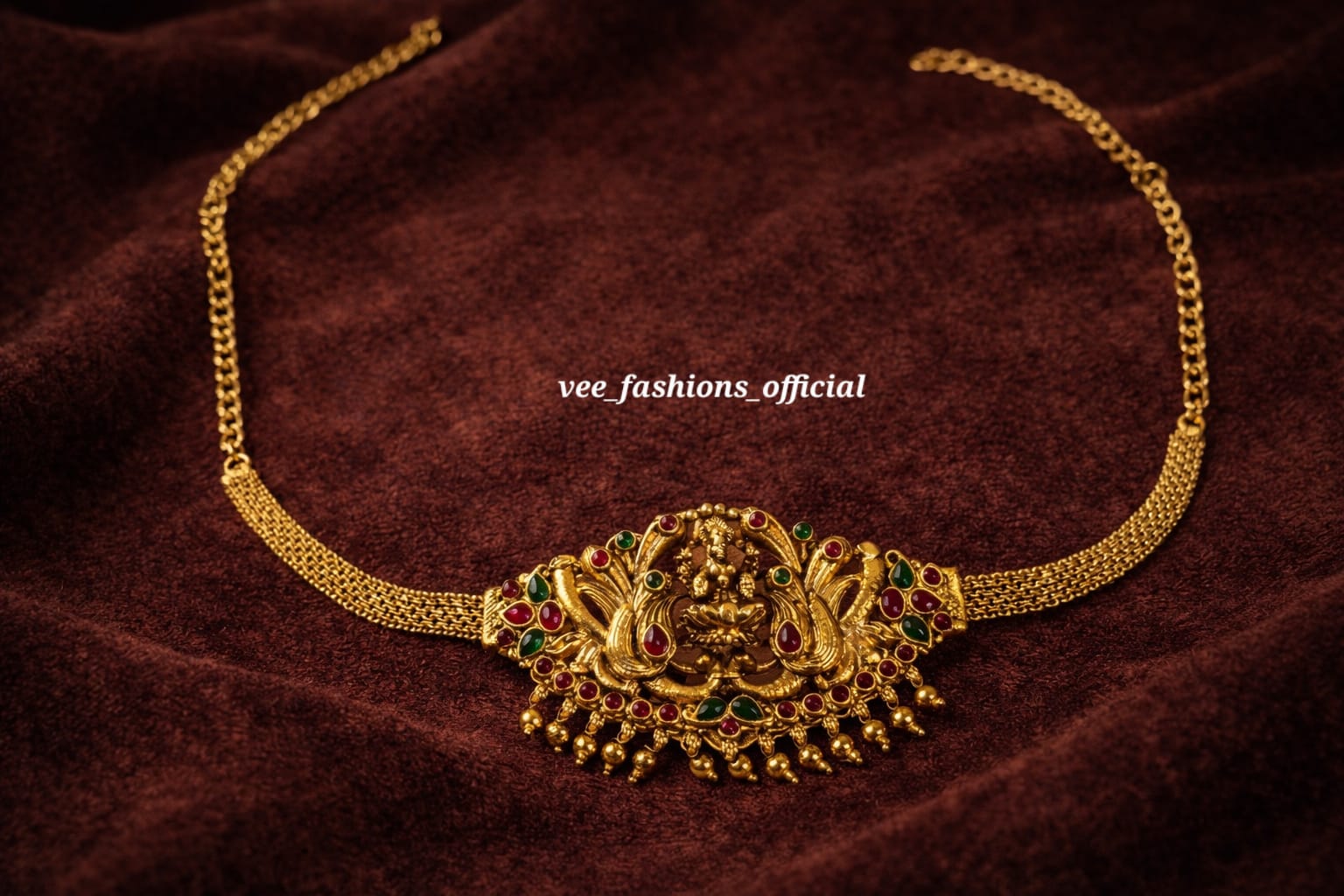 Lakshmi Choker Set (Matte)